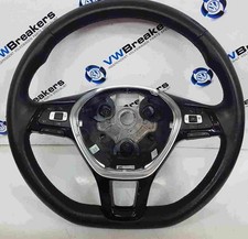 Volkswagen Polo 6C 2014-2017 Steering Wheel Multifunction Cruise Gloss Black