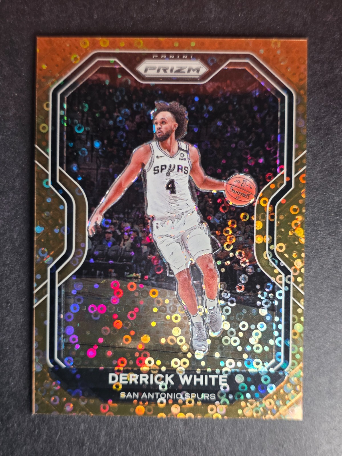 2020-21 Panini Prizm Derrick White #174 Base & Parallels to fill your Rainbow!