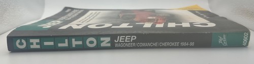 Manual de reparación Chilton Jeep 1984-2001 para Wagoneer Commanche Cherokee 40602 - Imagen 3 de 6