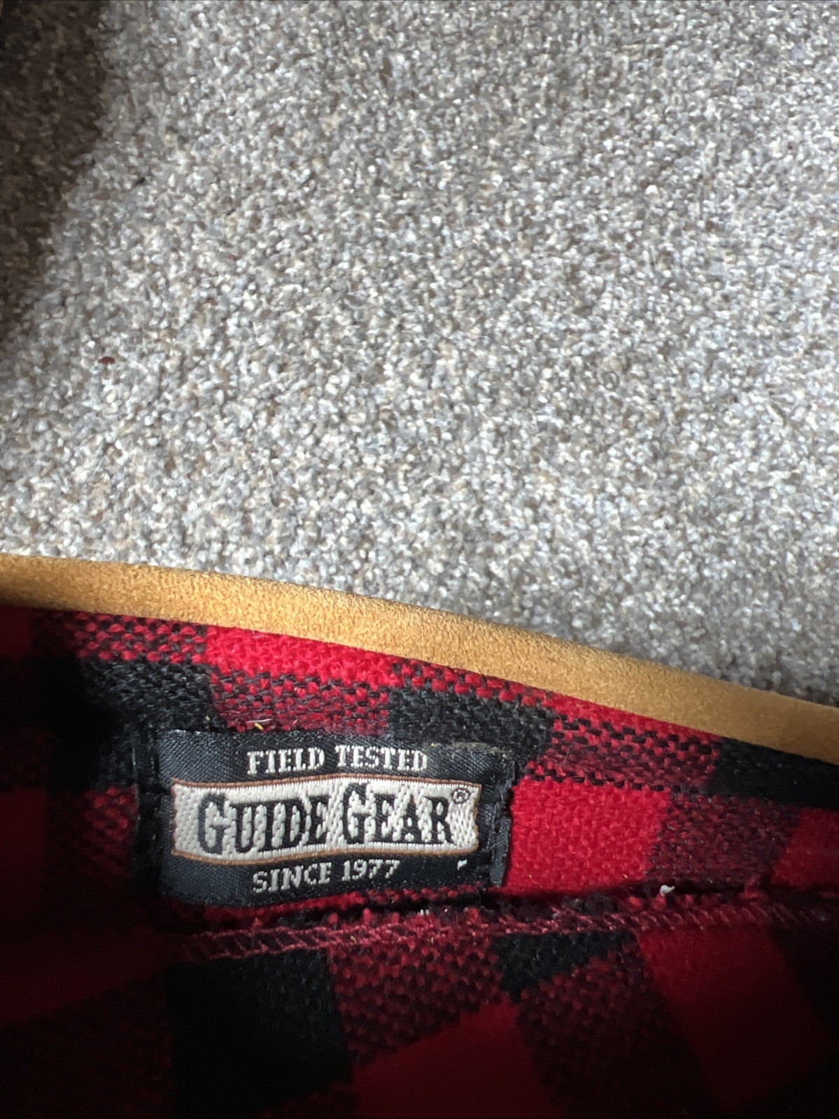 PANTOFOLA D’ORO Nuovo Guide Gear mocassini da uomo in pelle trapper marrone taglie pantofole taglia 7 uomo