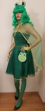 "FROSCH KÖNIGIN" Wunderschönes Damen Karnevalkostüm Gr. 34 GRÜN  NEU !
