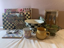 Mackenzie Childs Lot Of 18 Various Items 