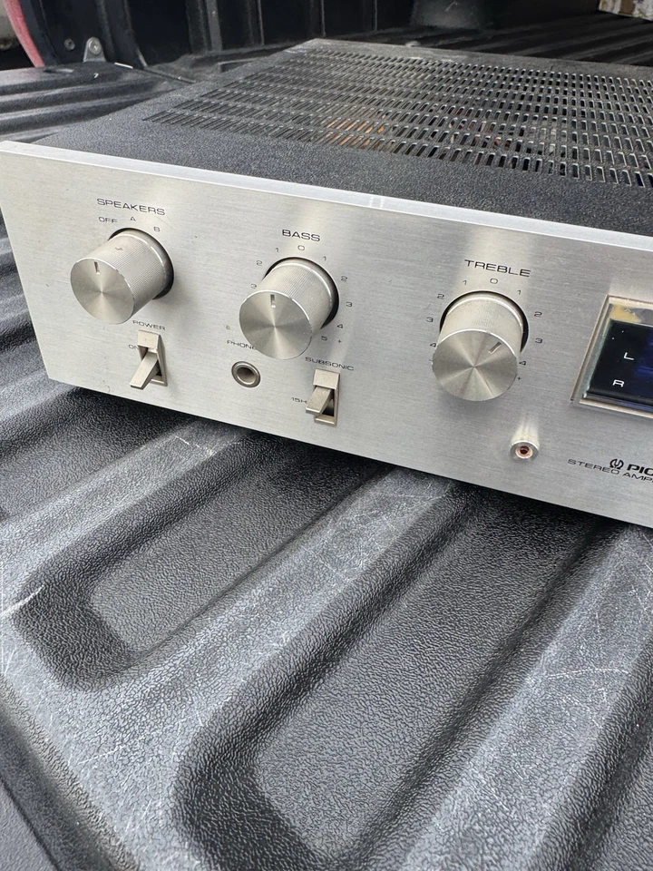 Vintage Pioneer SA-510 Integrated Stereo Amplifier - Works - Image 3 of 4
