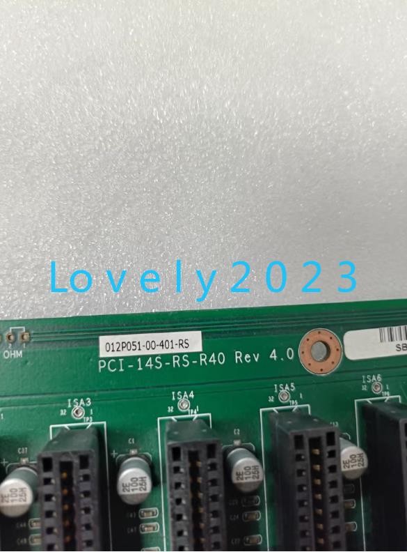 1pc used IEI Motherboard PCI-14S-RS-R40 REV 4.0 | eBay