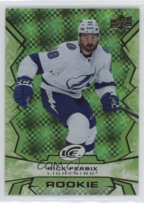 2022-23 Upper Deck Ice Rookies Green Nick Perbix #136 Rookie RC 6o3