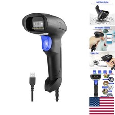 Handheld CCD USB 1D Barcode Scanner - Efficient  Durable for Retail Management
