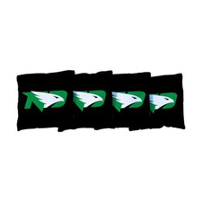 Cornhole Bags North Dakota Black ACA Regulation 6x6 Corn Filled Durable