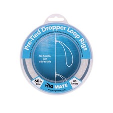 60 lb Pre-Tied Dropper Loop Rigs. Fishing Line Spool. Loops 18 Inches Apart w...