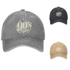 Printed Letter Baseball Cap Vintage Dad Hat Adjustable Cotton