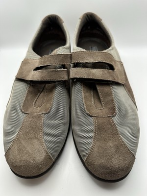 MUNRO Joliet Brown Suede Sneakers Casual Classic Hipster Comfy Cushion Non Slip