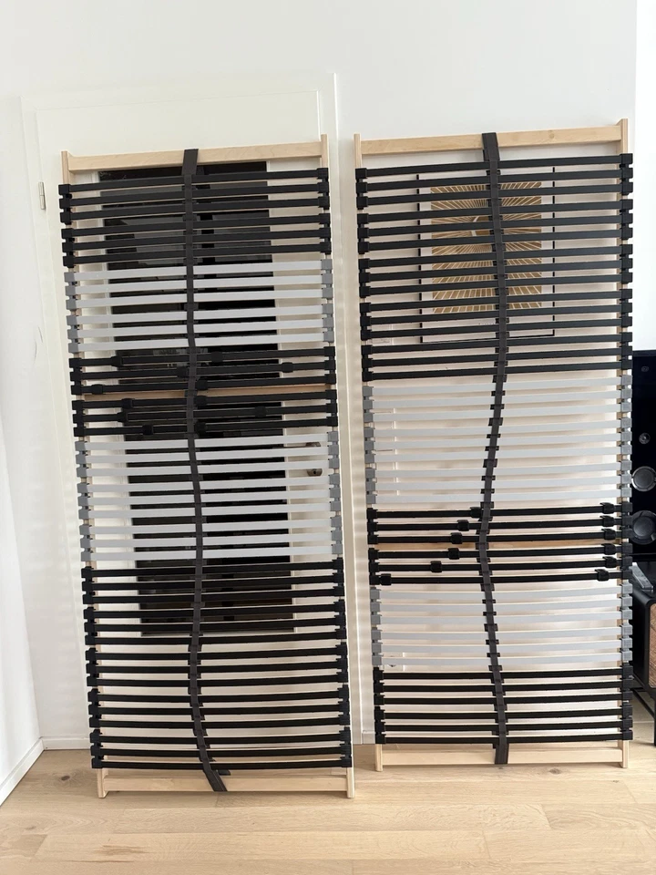 IKEA Leirsund Lattenrost Federholzrahmen 2 Stück jeweils 80 x 200 cm