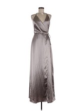 Jenny Yoo Collection Women Silver Cocktail Dress 6