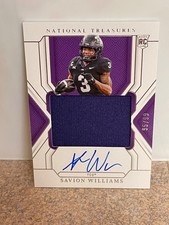 2025 Panini National Treasures Collegiate Savion Williams RPA /99