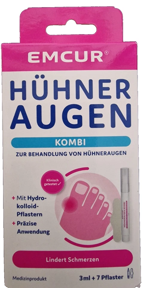 Emcur Hühneraugen Kombi NEU OVP