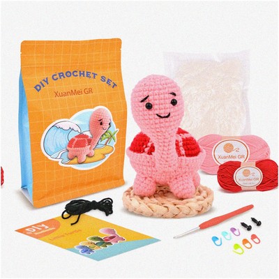 Amigurumi Animal Adventure Crochet Kit: Step-by-Step Video Tutorials for Beginne