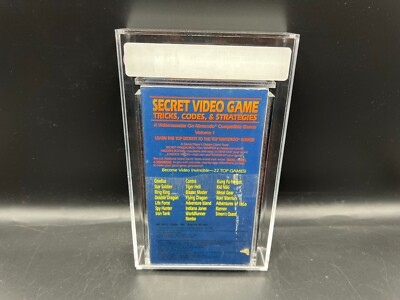 Secret Video Game Tricks, Codes & Strategies Vol 1 VHS VGA 75+
