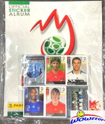 2008 Panini Euro Soccer Complete 535 Sticker Set & Album-LUKA MODRIC RC,Ronaldo