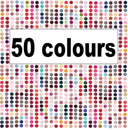 50 Flaschen Nagellack Lack Set verschiedene Farbtöne gemischte Marken Restposten Konvolut - Bild 1 von 4