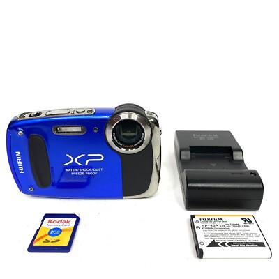 Buy Fujifilm FinePix XP Series XP50 14.4MP Digital Camera - Blue