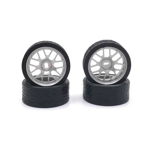 4Pcs 26.5mm RC Tire WLtoys 1/28 K969 K979 K989 K999 P929 P939 MINI-Q MINI-Z RC01 - Picture 11 of 11
