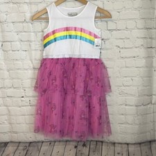 Girl  s Care Bears Pink Tutu Dress Sleeveless size large