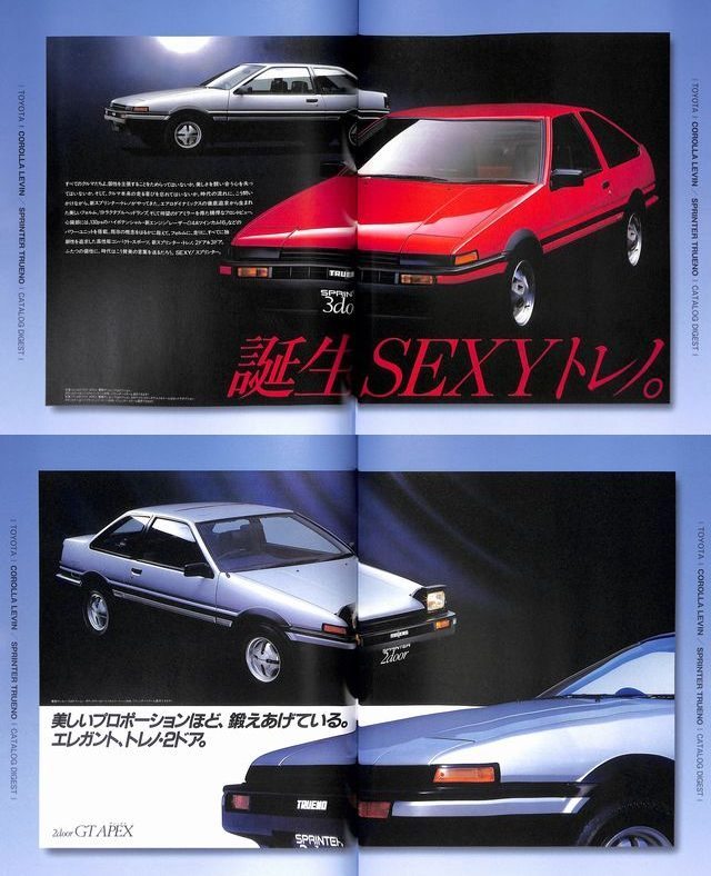 BOOK] All about Toyota AE86 Corolla Levin Sprinter Trueno