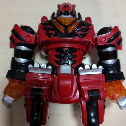 Bandai Power Rangers Jungle Fury DX Geki Touja Megazord Gekiranger Robot Rare - Picture 5 of 8