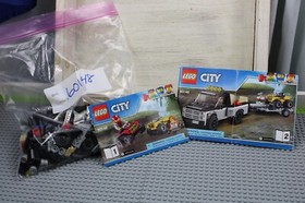 Lego (60148) CITY, ATV RACE TEAM, USED, Complete W/Manual, No Box