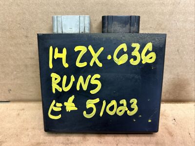 2014 Kawasaki Ninja ZX6R ZX636, ECU ignitor, electronic control