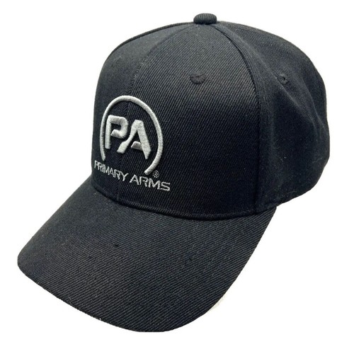 Primary Arms Hat Cap Black Embroidered Logo Snapback