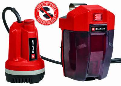 Einhell Akku-Klarwasserpumpe GE-PP 18 RB Li  Solo