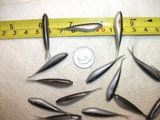 100-1 1/2"-crappie panfish-fat head minnow grub-scent-jig-split tail-fluke-lures