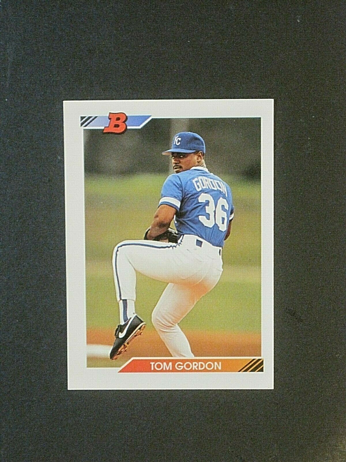 1992 BOWMAN TOM GORDON KANSAS CITY ROYALS CARD #477!!!!!!!! 