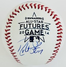 ROBERT STEPHENSON SIGNED 2014 FUTURES GAME LOGO BASEBALL REDS RAYS AUTOGRAPH J2