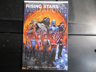 RISING STARS VISITATIONS  graphic novel j.michael straczynskis