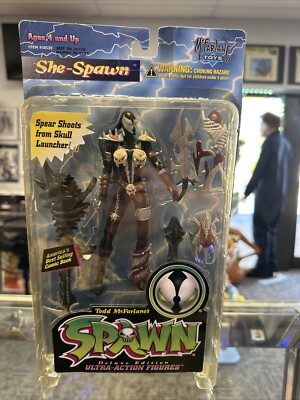 MCFARLANE TOYS 10132 SPAWN SHE-SPAWN ULTRA ACTION FIGURE NEW   6.5'' - B19