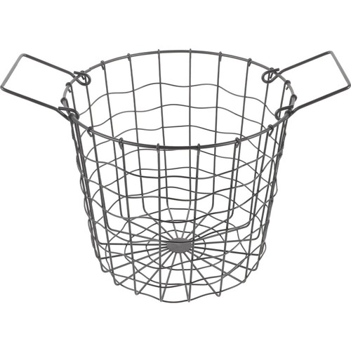 Cesto Per Legna Da Ardere in Ferro Battuto Cestino Porta Basket Di - Foto 8 di 12