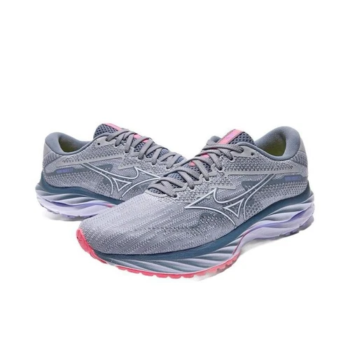 Uomo Donna Mizuno Wave Rider 27 Mesh Scarpe Da Corsa Professionali Traspiranti * - Foto 11 di 80