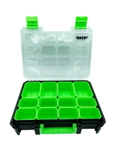 VIM Tools SCS Storage Case Small with 12 Removable Bins 13.4" x 10.4" x 2.8"