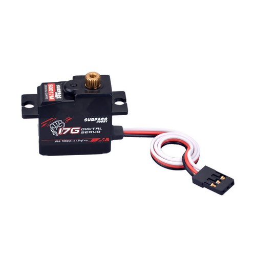 S0017M 17g Metal Gear Digital Servo - High Speed For 1/18 RC Cars & Aircraft