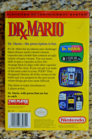 TESTED! 1990 NES DR MARIO GAME WITH BOX