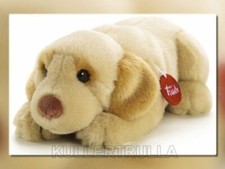 Trudi Classic made in Italy Labrador Napoleon Dog Lying 32cm long New with tags