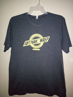 Ant-Man and the Wasp Promo Shirt XL Dark Gray Heather Marvel Movie 