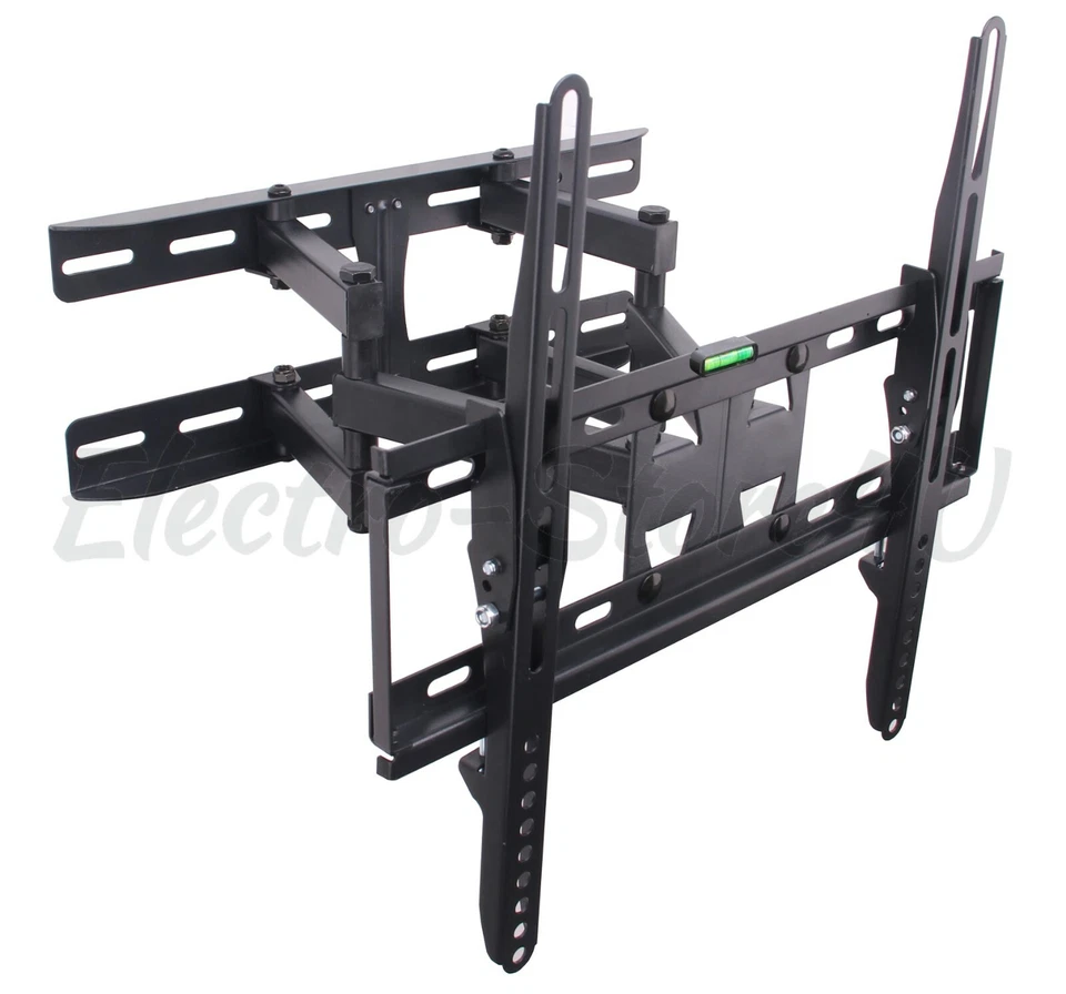 Soporte de pared para TV Full Motion 23 24 28 32 39 43 49 50 55 pulgadas plano LED LCD Foto 3 de 4