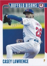2023 Buffalo Bisons Casey Lawrence RC Rookie Toronto Blue Jays Minor League