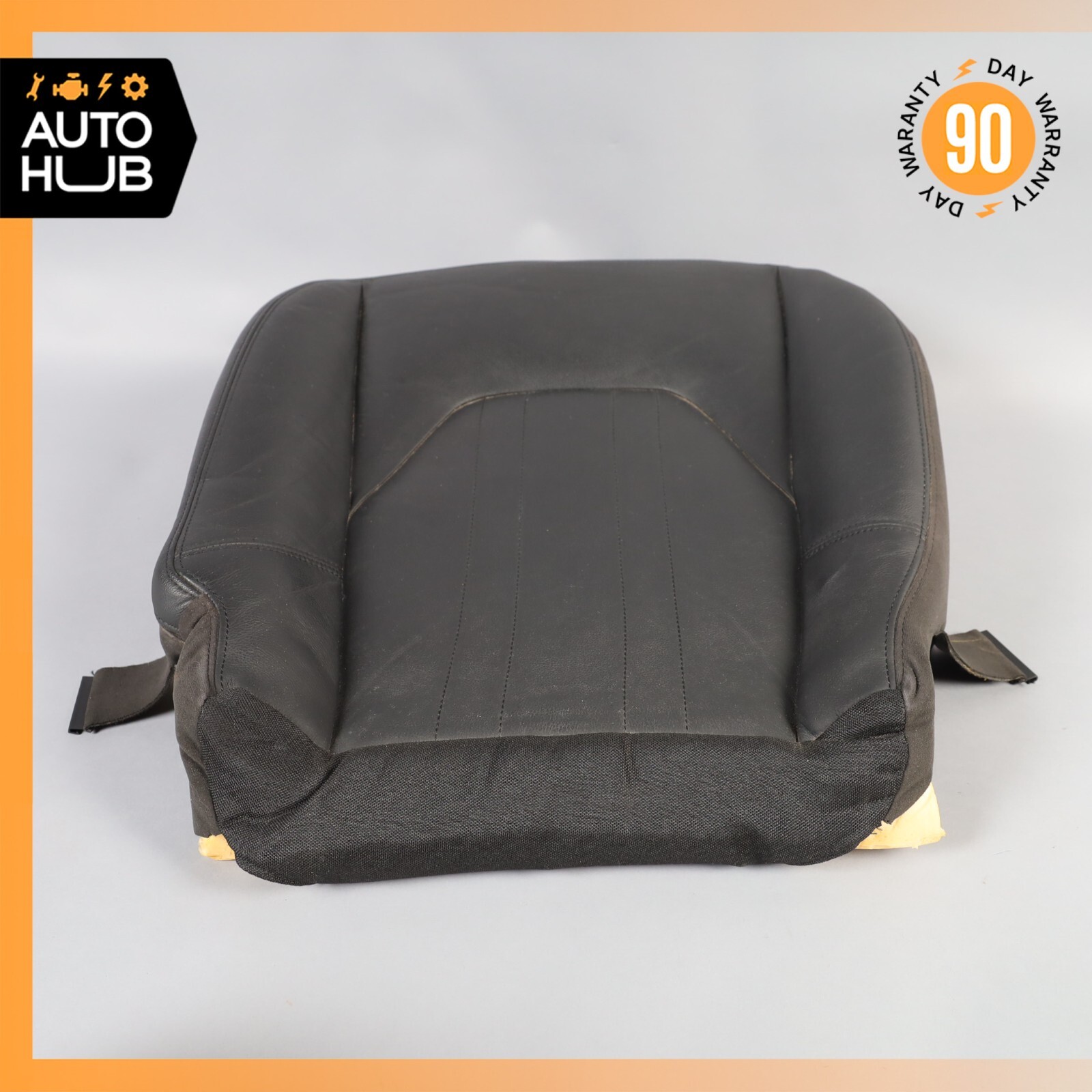 17-22 Maserati Ghibli M157 Front Left Lower Bottom Seat Cushion Black OEM 41k