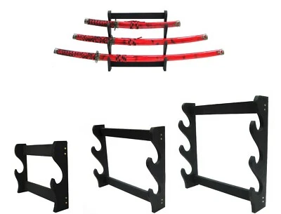 YUDU Wandhalter Schwertständer Schwerthalter Ständer für Samuraischwerter