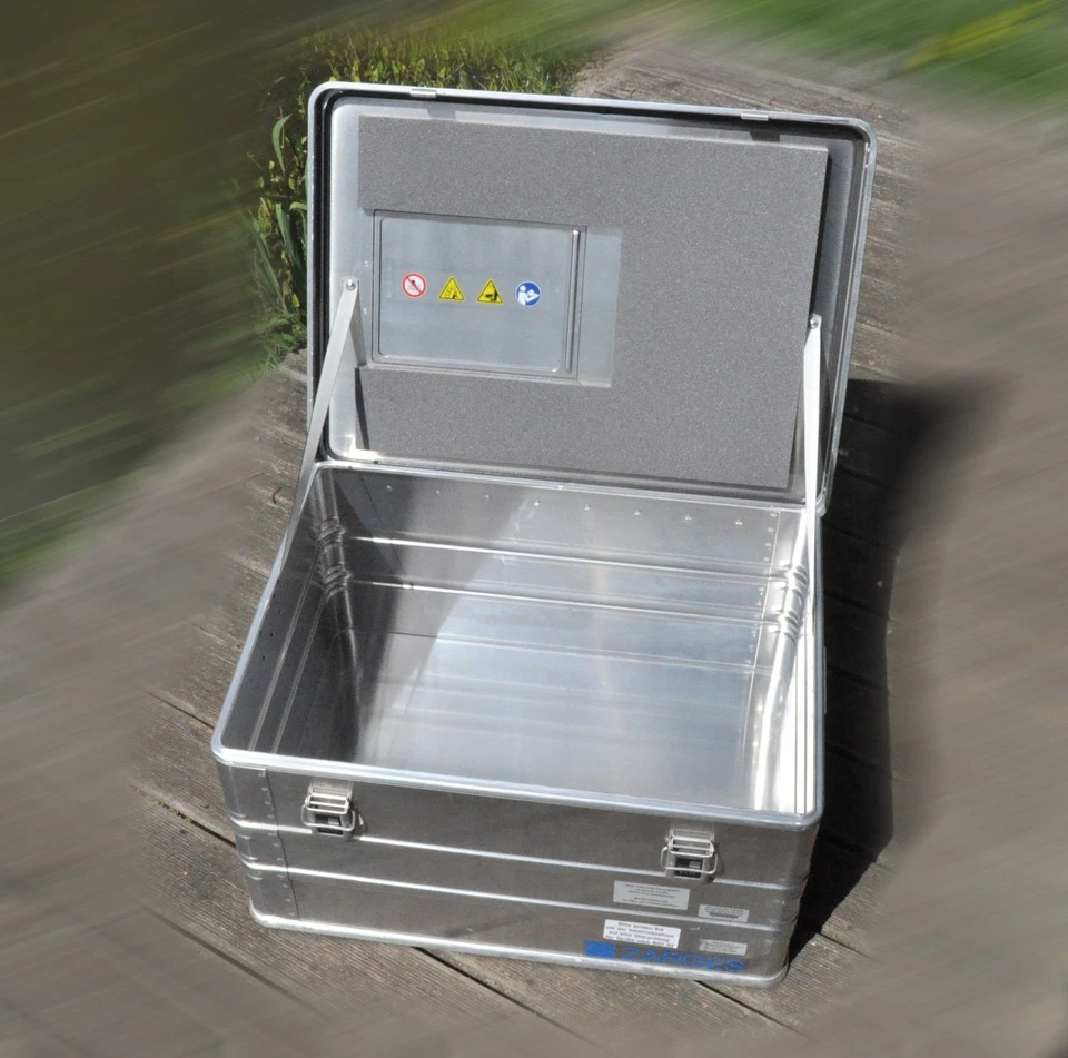 Zarges K470 Kiste Box Alukiste Alubox Transportkiste Lagerbox Ex. Bundeswehr - Bild 1 von 4