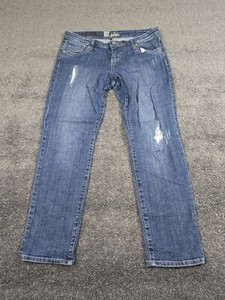 Kut From the Kloth Jeans Womens 8 Celine Slouchy Boyfriend Denim Boho Distressed