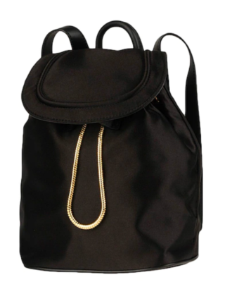 NEW Diane Von Furstenberg Cow Hide Backpack Black with DVF  display picture 1